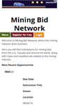 Mobile Screenshot of miningbusiness.info